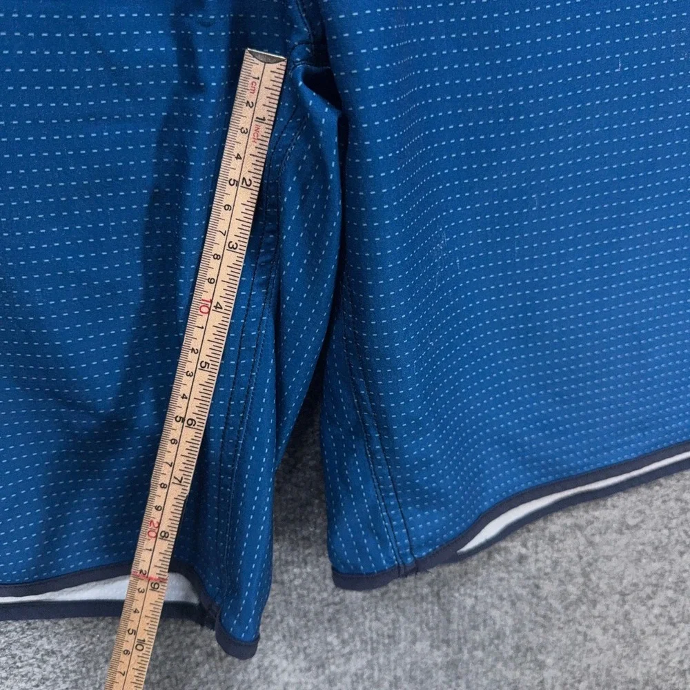 The North Face Board Shorts Mens 40 Blue Micro Dot Quick Dry Swim Trunks Beach